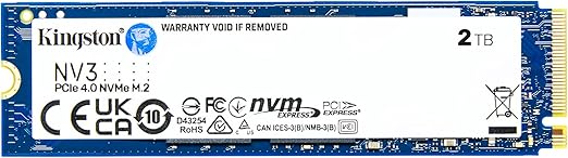 SSD NVMe 2TB Kingston